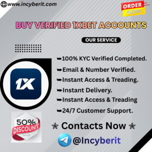 Buy Verified 1xBet Accounts