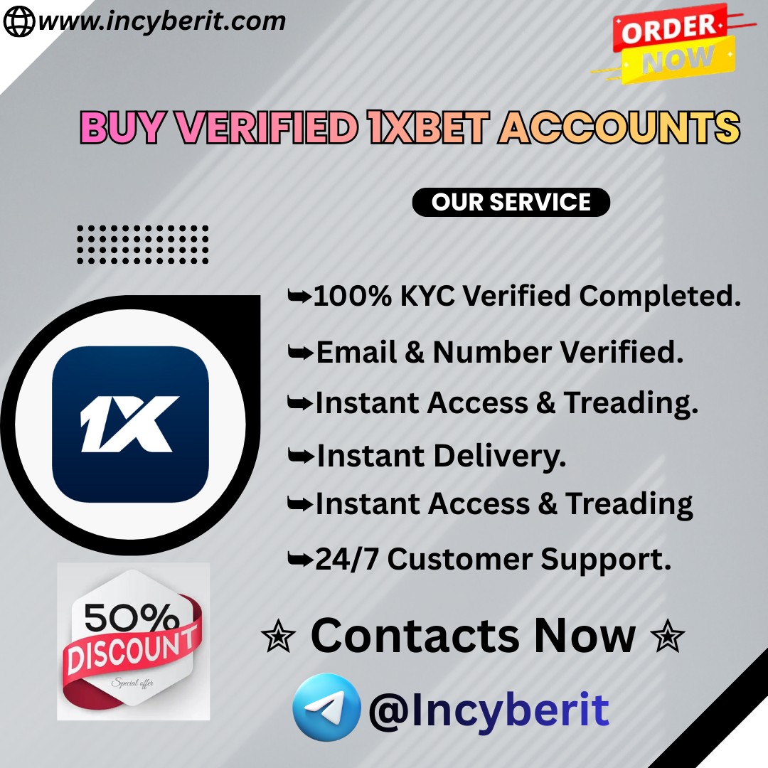 Buy Verified 1xBet Accounts