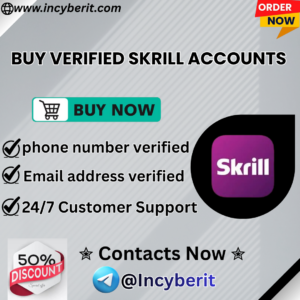 Buy Verified Skrill Accounts