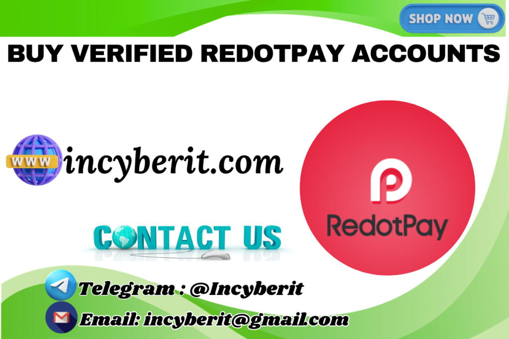 Buy Verified RedotPay Accounts